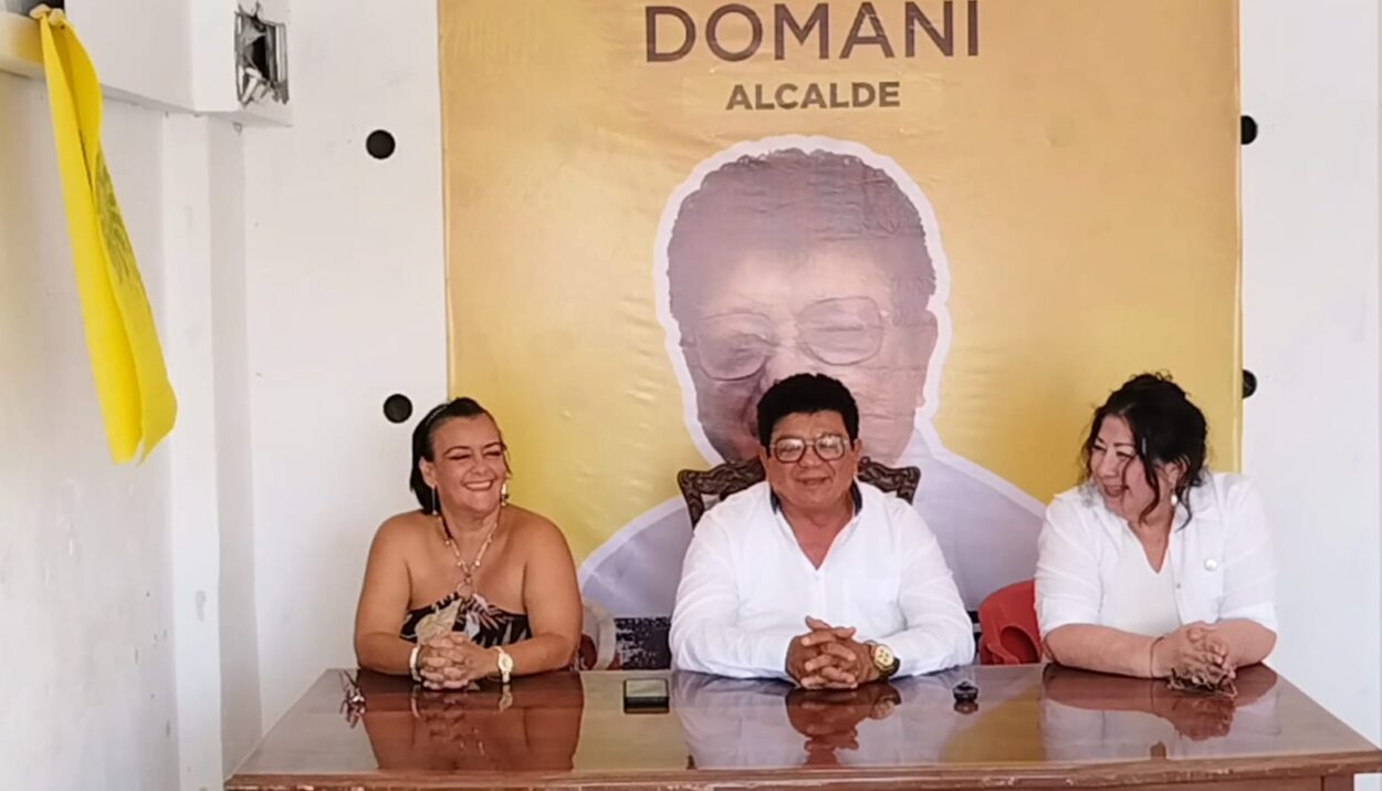 Apoyo total del PRD para Góngora Domani en el municipio de Progreso.