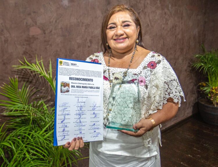 “Una de las profesiones más bellas en el mundo es la de ser maestra”