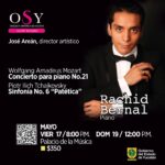 Anuncia la OSY atractivo programa con obras de Mozart y Tchaikovsky