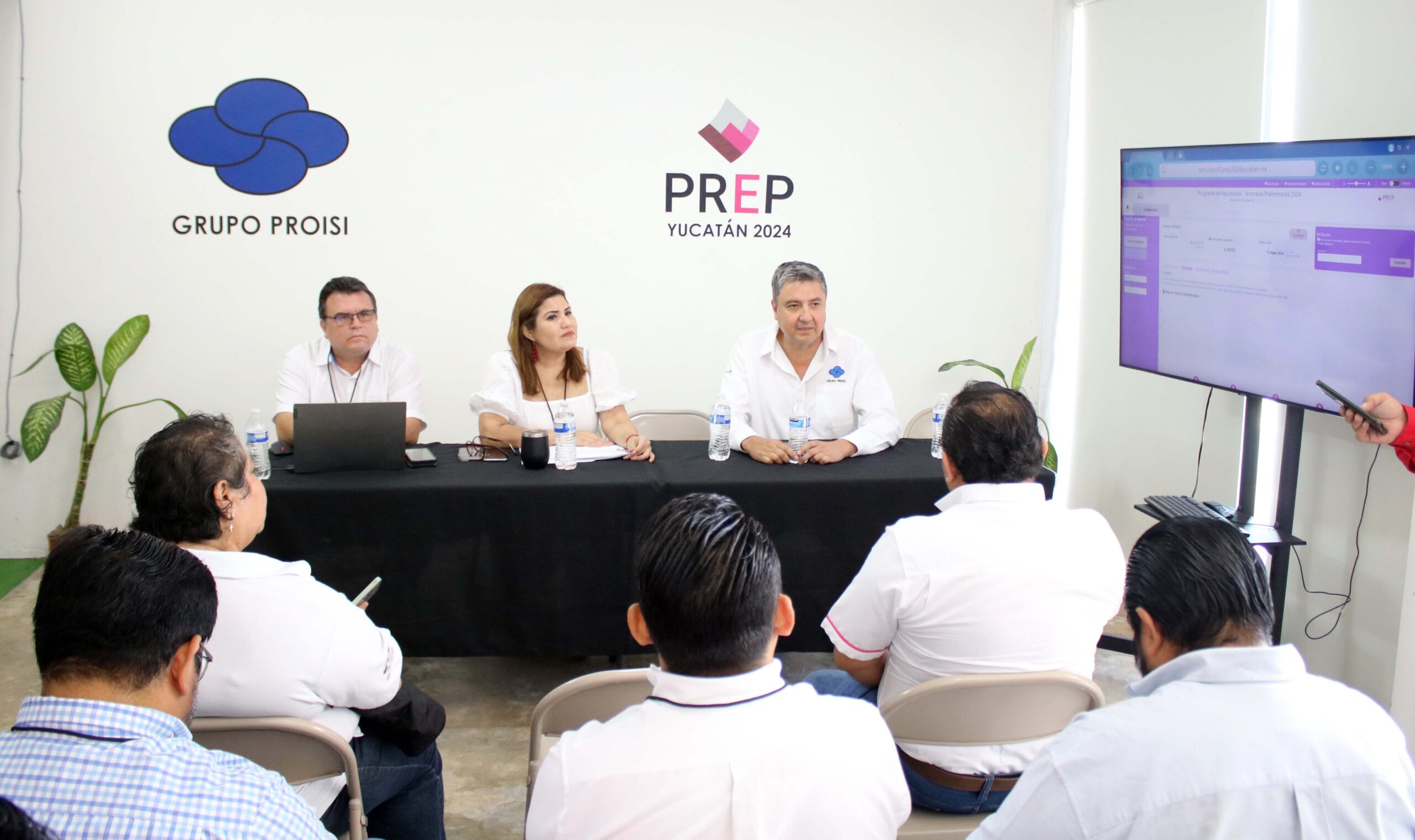 Realizan Simulacros del Programa de Resultados Electorales Preliminares y Simulacros de Cómputos en Yucatán rumbo a la jornada electoral del 2 de junio