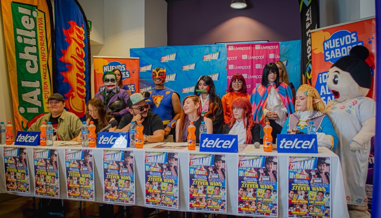 Esta mañana se realizó la Rueda de prensa para la presentación de la Convención Tsunami Mérida Comic edición especial de ONE PIECE.