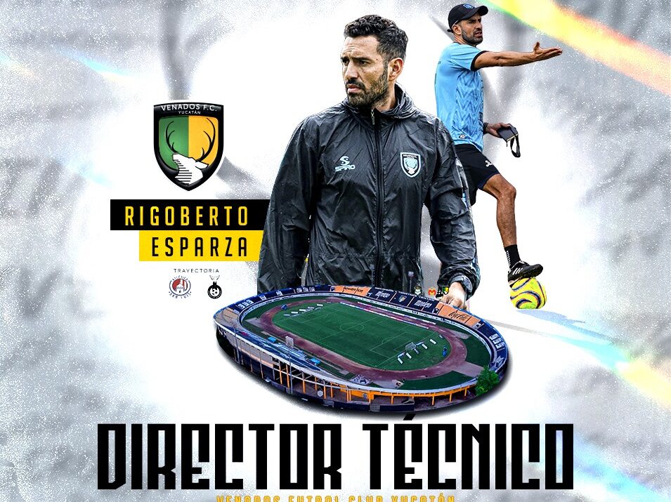 Se apuesta por la continuidad, Rigoberto Esparza es el nuevo D.T. de Venados F.C.