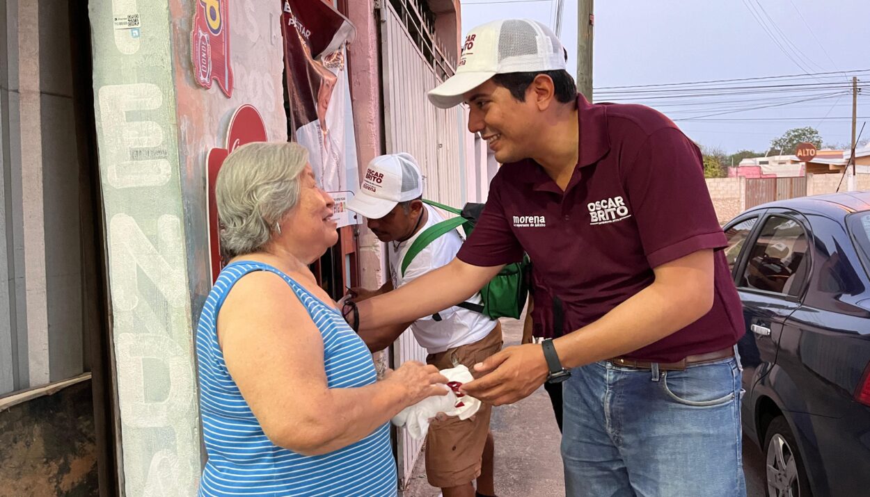 CONTINÚAN LAS CAMPAÑAS PROPOSITIVAS DE LA CUARTA TRANSFORMACIÓN EN YUCATÁN 