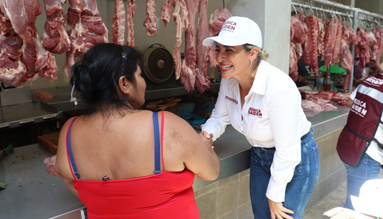 SERÉ EMPLEADA DE USTEDES EN LA CÁMARA DE DIPUTADOS: JESSICA SAIDÉN