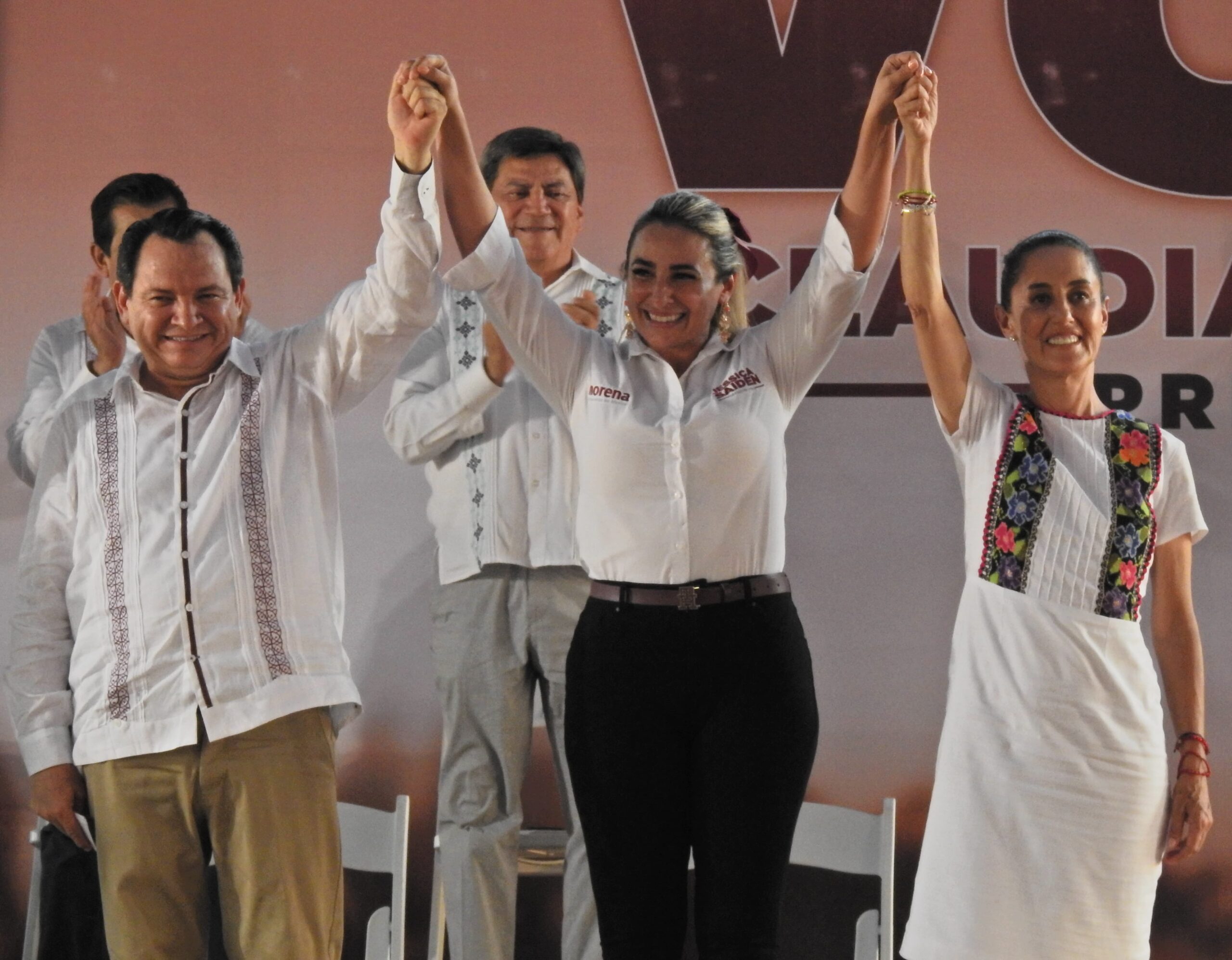 CLAUDIA SHEINBAUM ES UNA LÍDER QUE MÉXICO NECESITA: JESSICA SAIDÉN