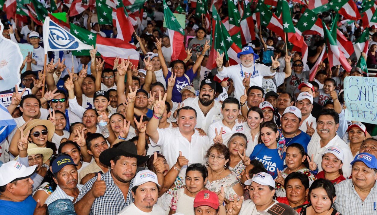 2 de junio triunfará nuestra agenda de prosperidad, seguridad y más apoyos sociales para Yucatán: Renán Barrera