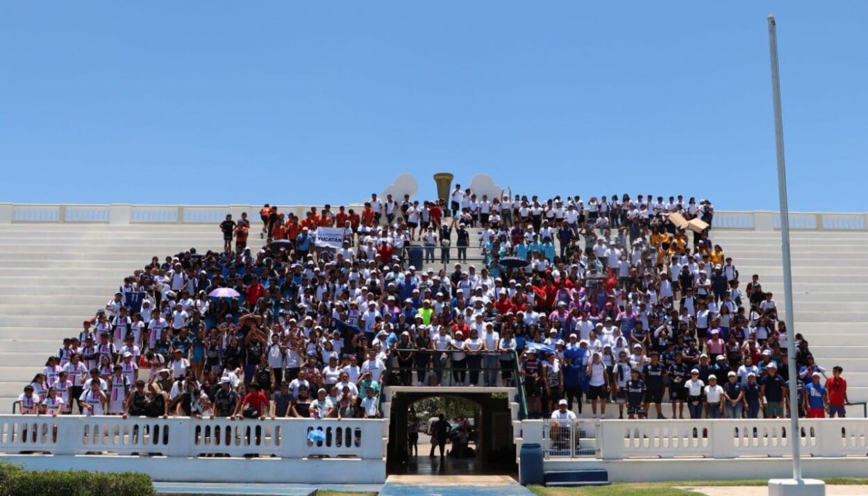 Realizan Primer Encuentro Deportivo y Cultural de los Bachillerato Yucatán