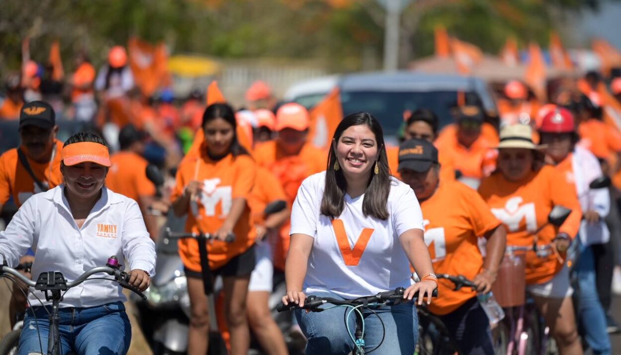 Vida Gómez Herrera recibe el respaldo de la ciudadanía en Sacalum, Halachó y Tixkokob .