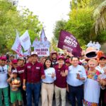 TRAS HISTÓRICO CIERRE DE CAMPAÑA, HUACHO CONTINÚA IMPARABLE RECORRIENDO COMISARIAS Y CALLES DE MÉRIDA.