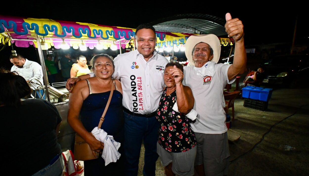 Rolando Zapata pide a la ciudadanía votar 6 de 6 por las candidaturas del PRI