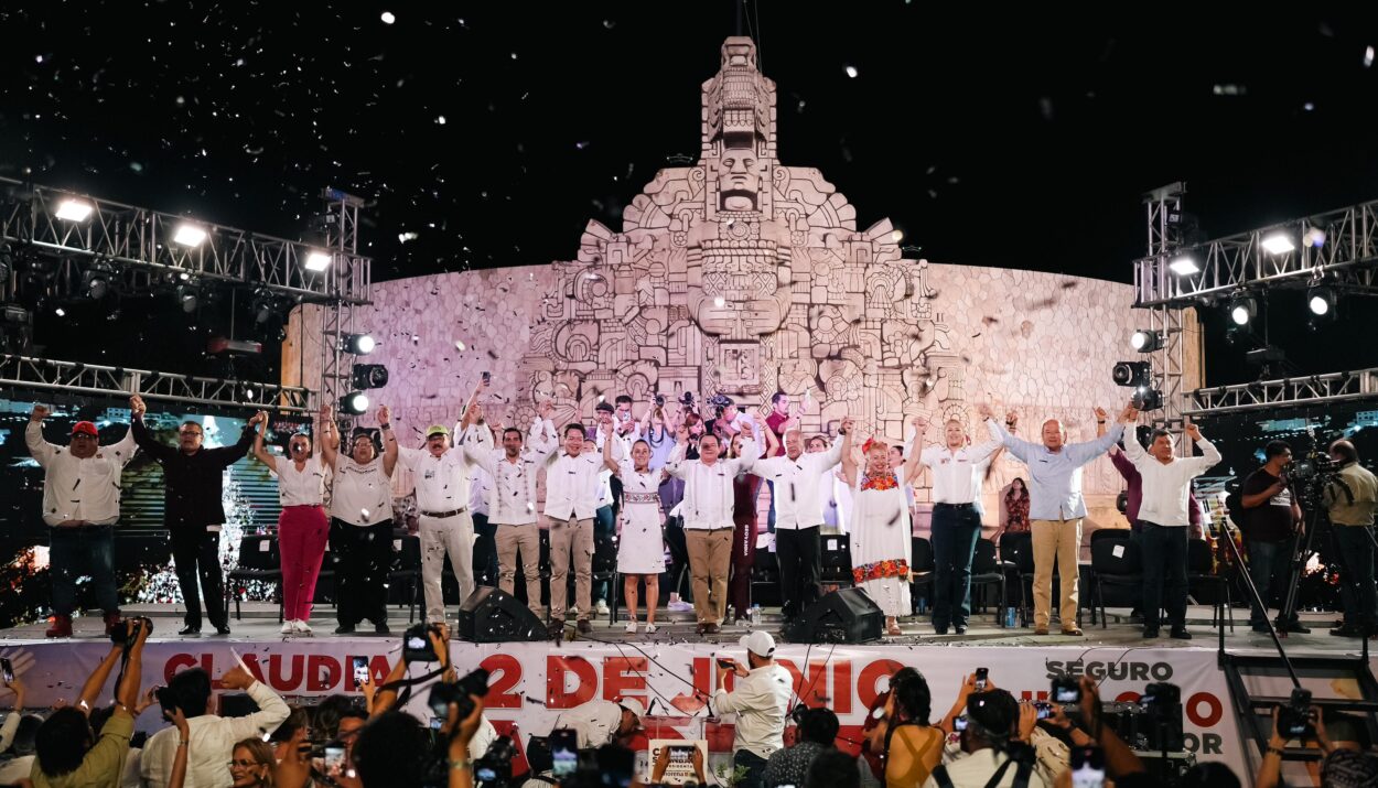 VAMOS A GANAR ESTE 2 DE JUNIO PORQUE SOMOS MÁS LOS MEXICANOS Y MEXICANAS QUE QUEREMOS LA DEMOCRACIA, NO LA COMPRA DE VOTOS: CLAUDIA SHEINBAUM