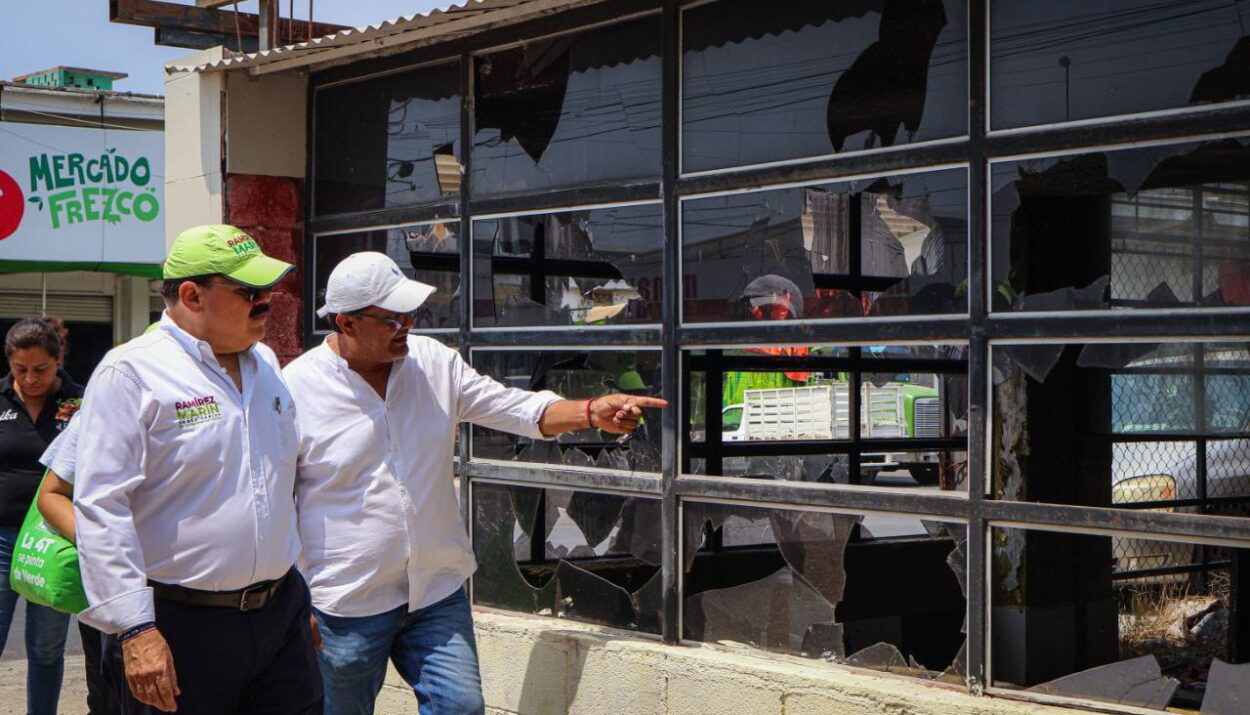 Ramírez Marín en defensa de la Central de Abastos de Mérida