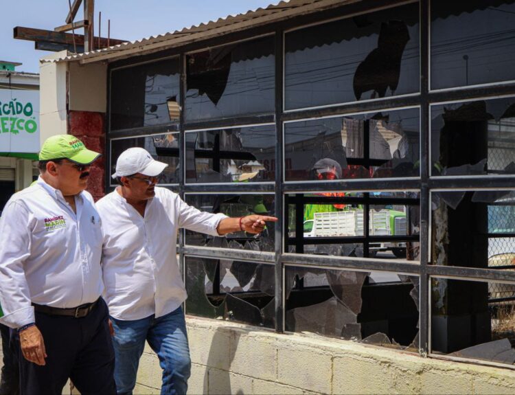 Ramírez Marín en defensa de la Central de Abastos de Mérida