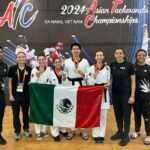 Para taekwondo suma cuatro preseas en Campeonato Asiático en Vietnam