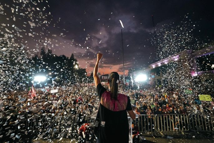 CLAUDIA SHEINBAUM DESTACA LA REFORMA AL PODER JUDICIAL COMO LA CLAVE PARA CONSTRUIR UN MÉXICO CON MÁS DEMOCRACIA, PAZ Y SEGURIDAD