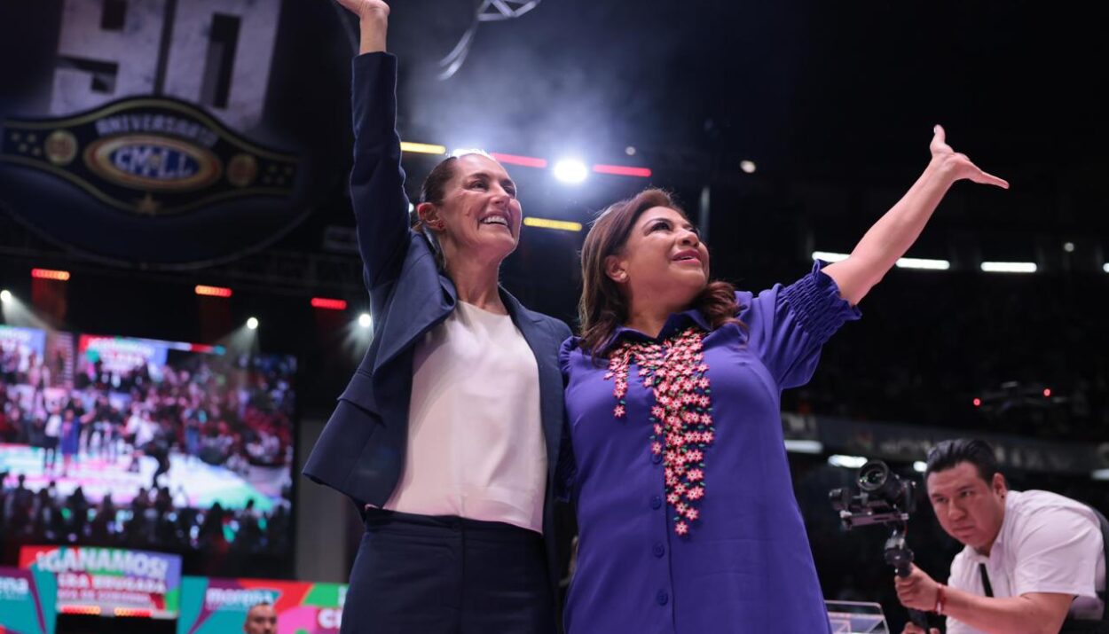 LA DEMOCRACIA Y LA HONESTIDAD VENCIERON A LA INTOLERANCIA Y LA CORRUPCIÓN: CLAUDIA SHEINBAUM CELEBRA ENTREGA DE CONSTANCIA A CLARA BRUGADA COMO JEFA DE GOBIERNO ELECTA DE LA CIUDAD DE MÉXICO