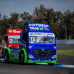 “EL ÁRABE RACING TEAM BY COMPASS BLUE”, TOMÓ LA PRIMERA FILA DE LOS TRACTOCAMIONES EN EL HERMANOS RODRÍGUEZ