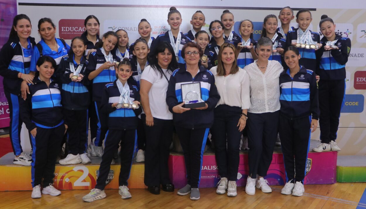 CIERRA LA GIMNASIA RITMICA CON DOS ORO Y SUBCAMPEONATO ENLOS NACIONALES CONADE