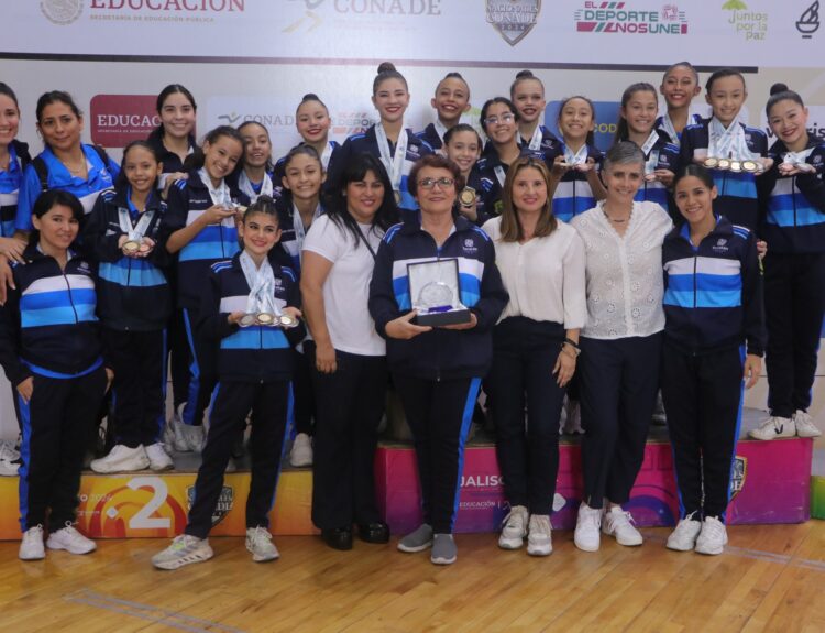 CIERRA LA GIMNASIA RITMICA CON DOS ORO Y SUBCAMPEONATO ENLOS NACIONALES CONADE