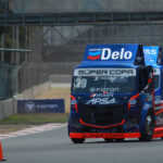 Llegó el podio de los Tractocamiones, para “Harry” Dueñas y el Chevron Delo Racing Team en el Hermanos Rodríguez