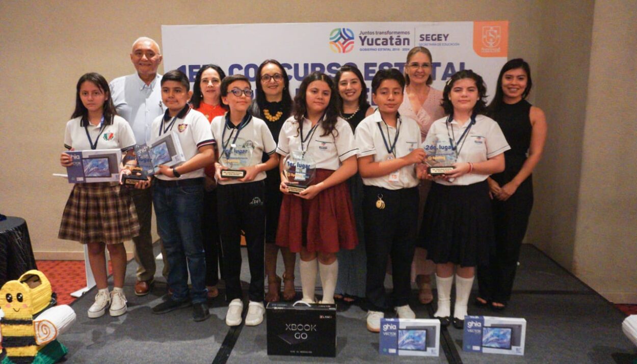 Finaliza el primer Concurso Estatal de Spelling Bee del nivel Primaria