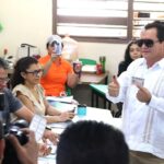 HUACHO VOTA E INVITA A LA CIUDADANÍA A PARTICIPAR EN ESTA JORNADA ELECTORAL