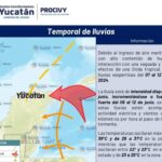 Secuencia de lluvias, anticipa Procivy