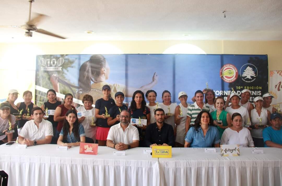 AIDE CANO Y MARIANA DOMÍNGUEZ SE CORONAN EN EL TENIS DEL LIBANÉS