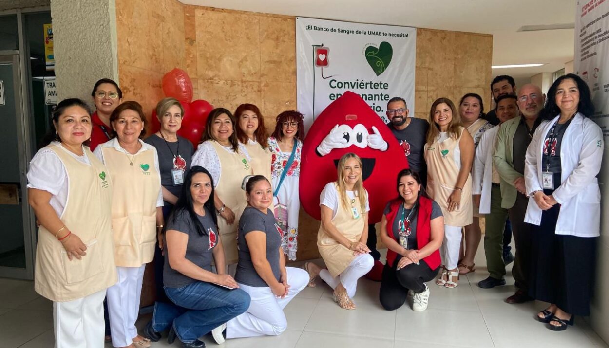 Donar sangre, un acto de solidaridad que puede salvar hasta tres vidas: IMSS Yucatán