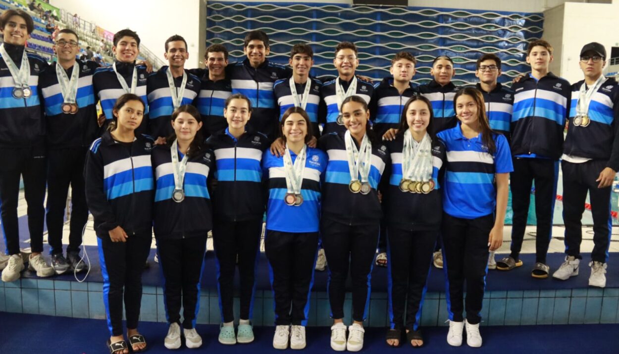 EXCELENTE ACTUACION DE LA NATACION EN LOS NACIONALES CONADE