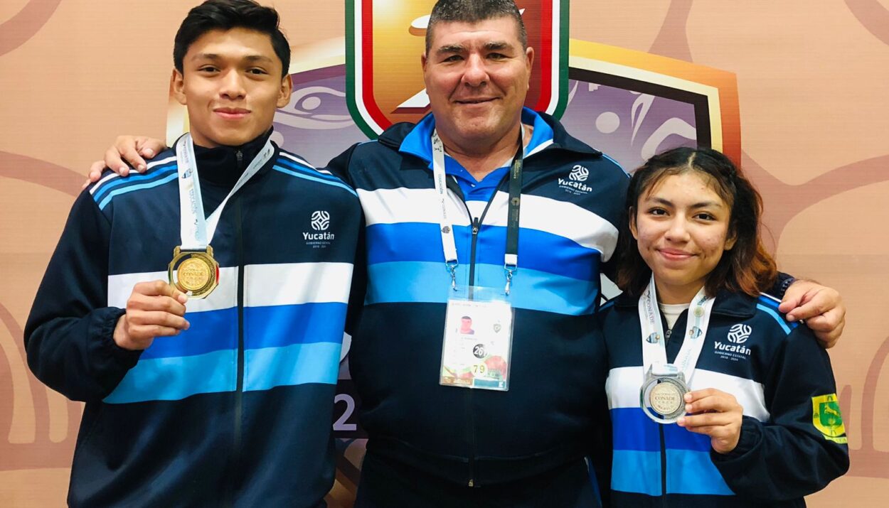 YUCATÁN CIERRA JUDO CON UNA DE ORO Y UNA DE PLATA