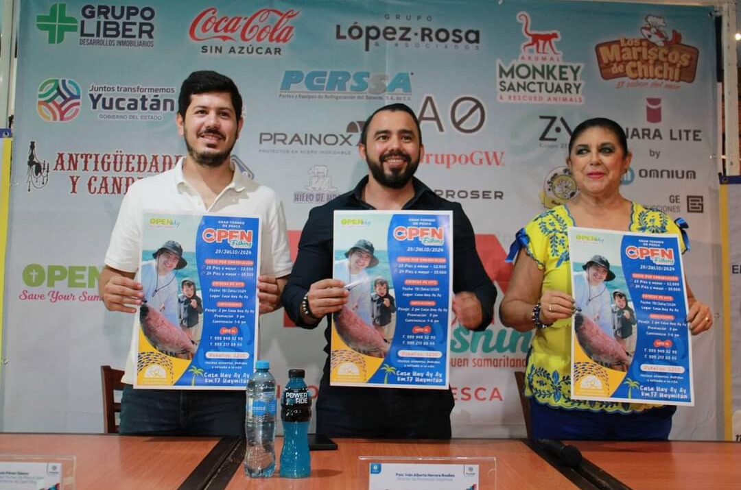 PRESENTAN EL TORNEO DE PESCA OPEN FISHING