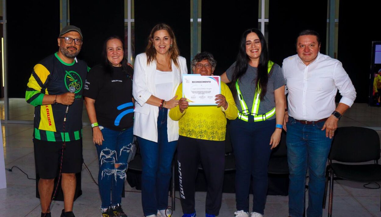 Mérida será referente en seguridad vial y en el uso de la bicicleta: Cecilia Patrón.