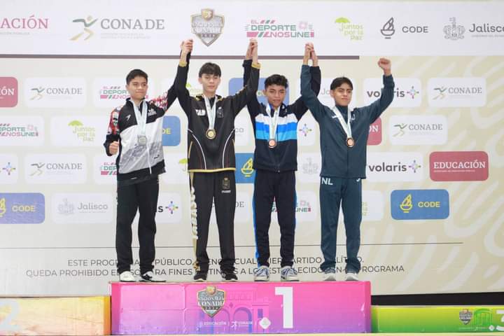 TAEKWONDOIN JOSUE GUTIERREZ MENDOZA SUMA BRONCE EN NACIONALES CONADE