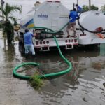 El Ayuntamiento supervisa el correcto funcionamiento de los sistemas pluviales del Municipio.