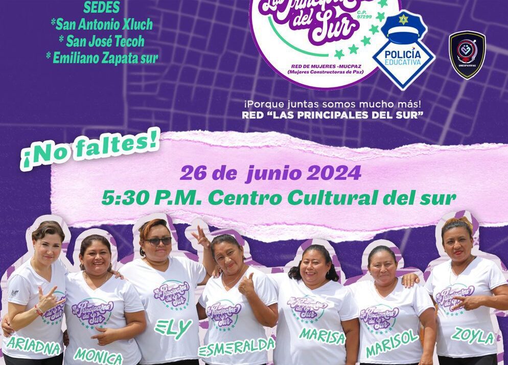 MURMURANTE TEATRO SE COMPROMETE CON EL FORTALECIMIENTO DE REDES DE MUJERES CONSTRUCTORAS DE PAZ EN EL SUR DE MÉRIDA