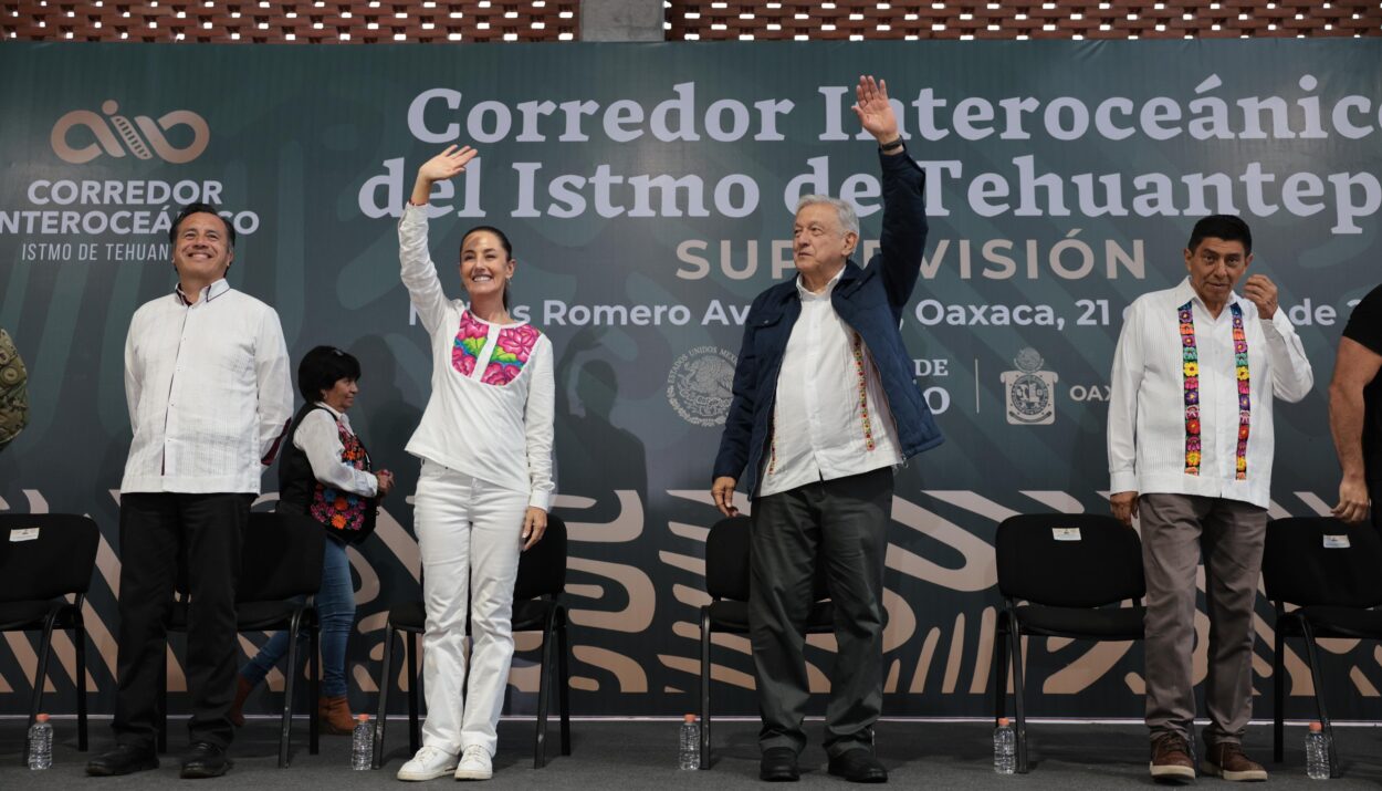 ”EL MEJOR LEGADO QUE PUEDE HABER ES CONTINUAR Y AVANZAR CON LA 4T”: CLAUDIA SHEINBAUM SE COMPROMETE A CONSOLIDAR EL PROYECTO DEL TREN INTEROCEÁNICO