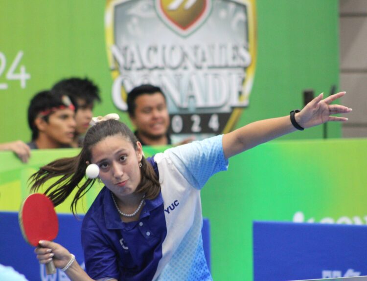 TENIS DE MESA SUMA SU SEGUNDO ORO EN LOS NACIONALES CONADE