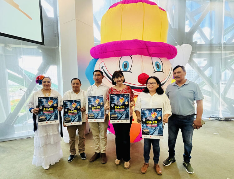 Cuarta edición del Festival del Globo Maya con invitados de Brasil y Colombia