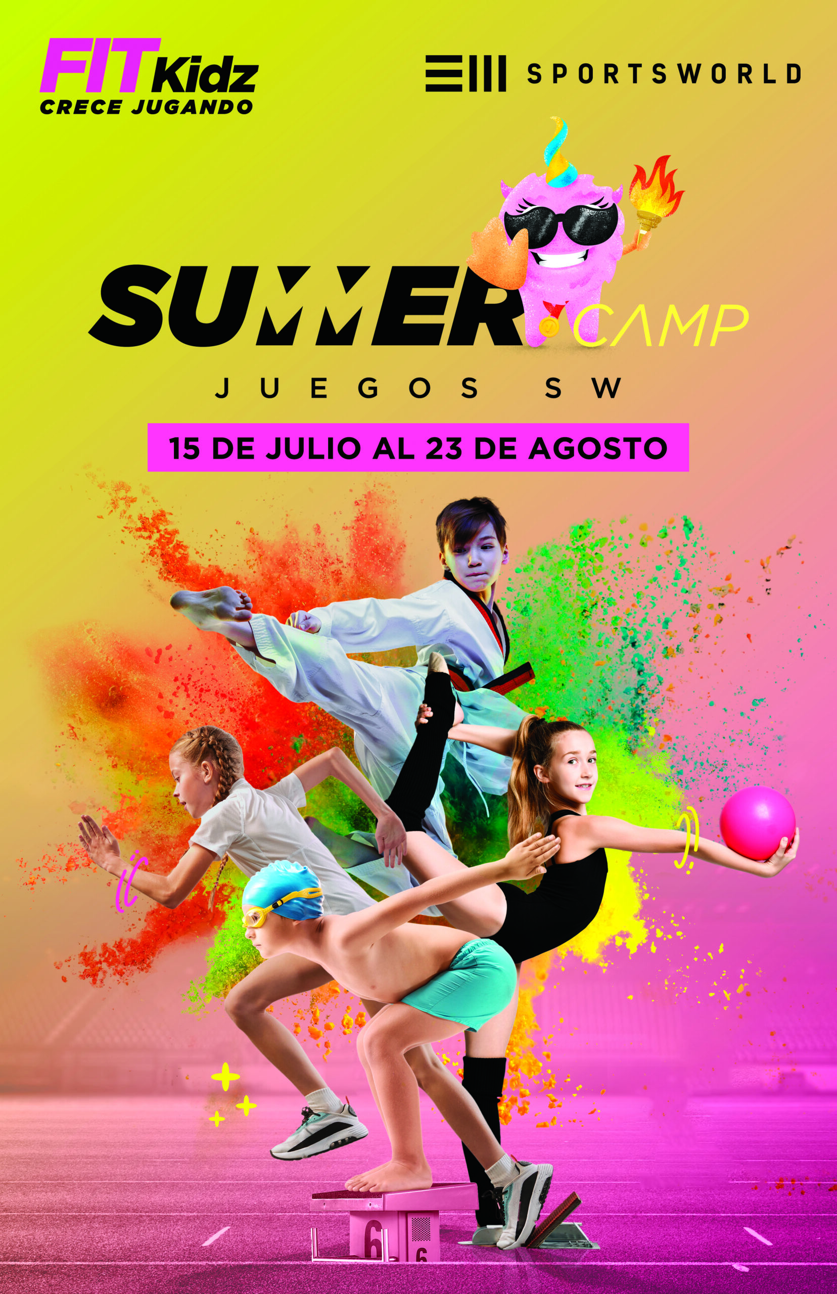 Sports World: La Educación Acuática a Temprana Edad de la mano de Summer Camp 