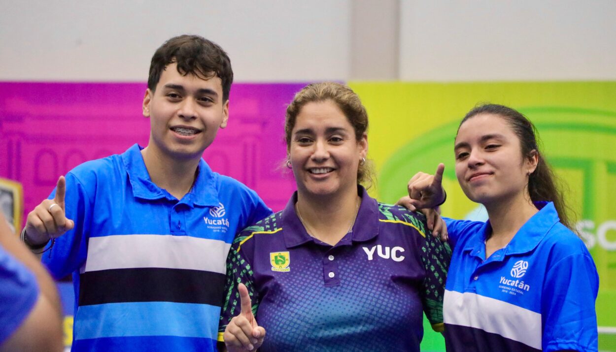 DUPLA DE ORO EN EL TENIS DE MESA 