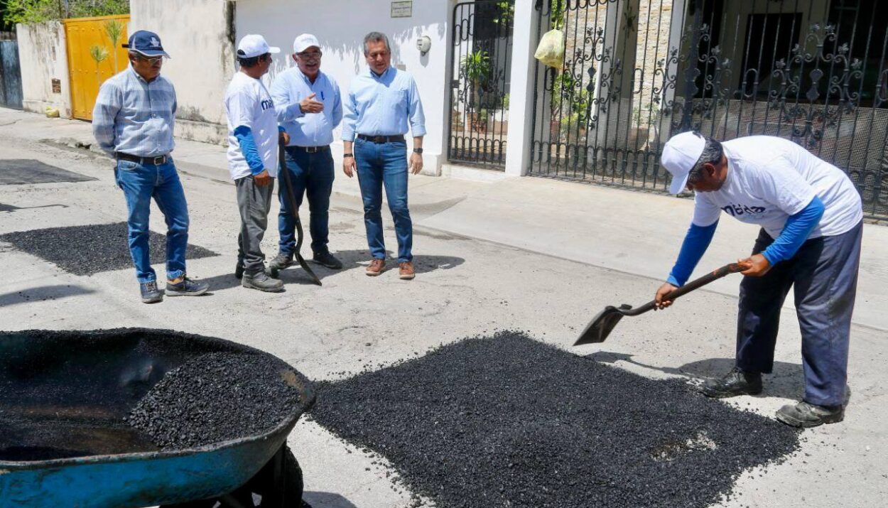 El Ayuntamiento de Mérida refuerza las acciones de bacheo