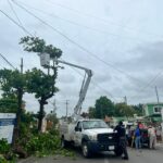 Reportan saldo blanco en Umán ante el paso de Beryl como Tormenta Tropical