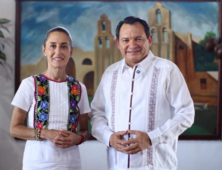 Reitera Claudia Sheinbaum su compromiso con Yucatán