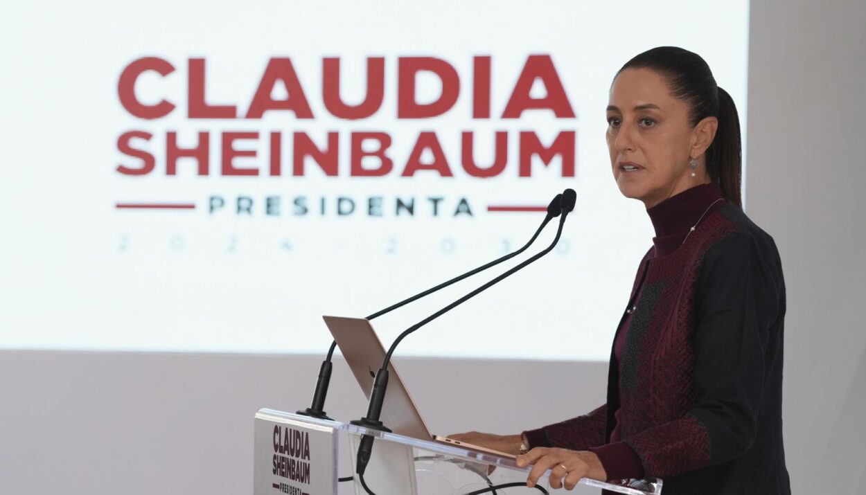 CLAUDIA SHEINBAUM PRESENTA TRES NUEVAS RUTAS DEL TREN DE PASAJEROS