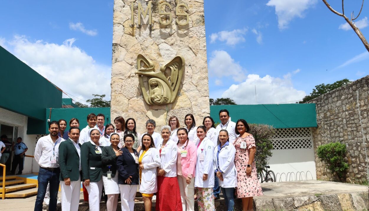 Hospital del IMSS Yucatán recibe nominación como Hospital Amigo del Niño y de la Niña