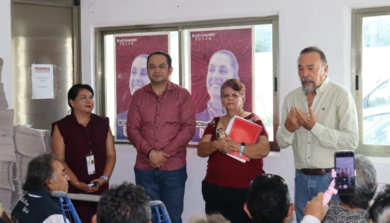 MANTIENE MORENA DIÁLOGO CON LA SOCIEDAD EN TORNO A LA REFORMA AL PODER JUDICIAL Y LA PENSIÓN PARA MUJERES DE 60 A 64 AÑOS