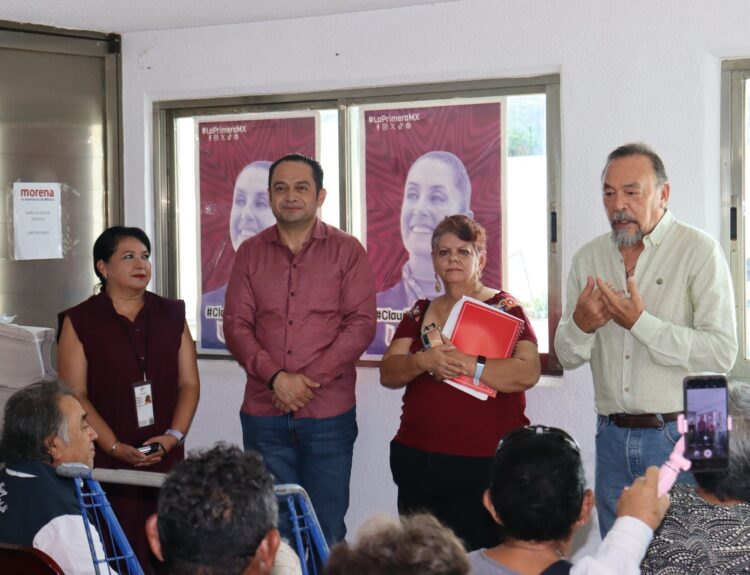 MANTIENE MORENA DIÁLOGO CON LA SOCIEDAD EN TORNO A LA REFORMA AL PODER JUDICIAL Y LA PENSIÓN PARA MUJERES DE 60 A 64 AÑOS