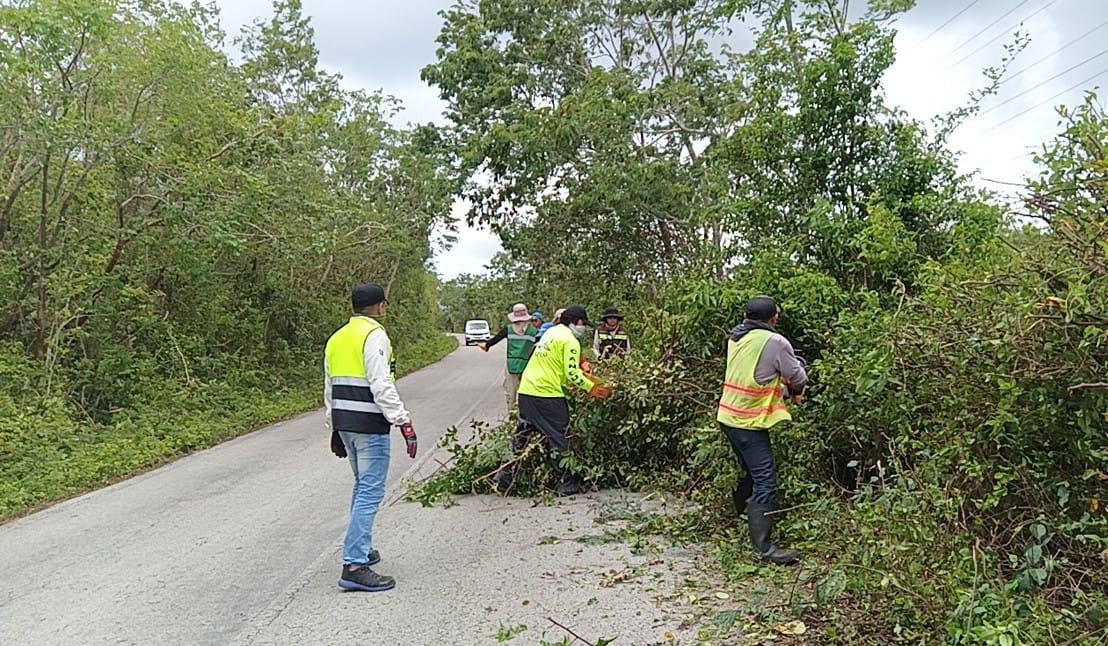 TRABAJA SICT EN AFECTACIONES A TRAMOS CARRETEROS EN SEIS ESTADOS A CAUSA DE FUERTES LLUVIAS