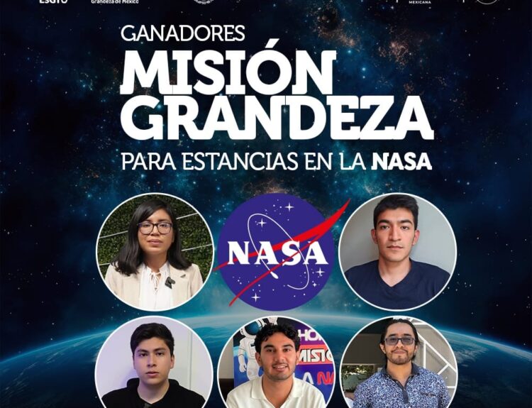 JÓVENES ESTUDIANTES DE MÉXICO REALIZARÁN ESTANCIAS 2024 EN LA NASA